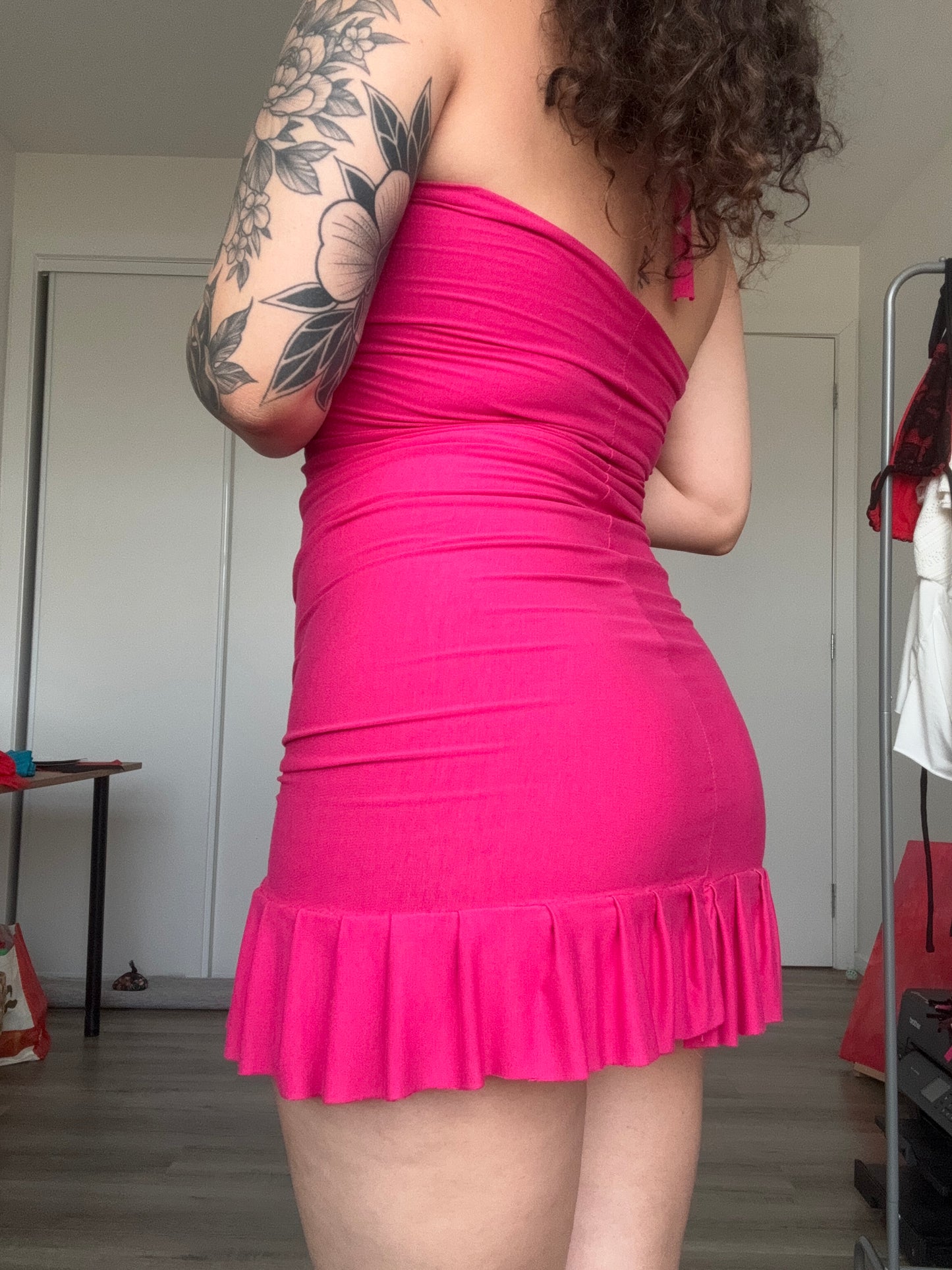 Pink Mini Dress