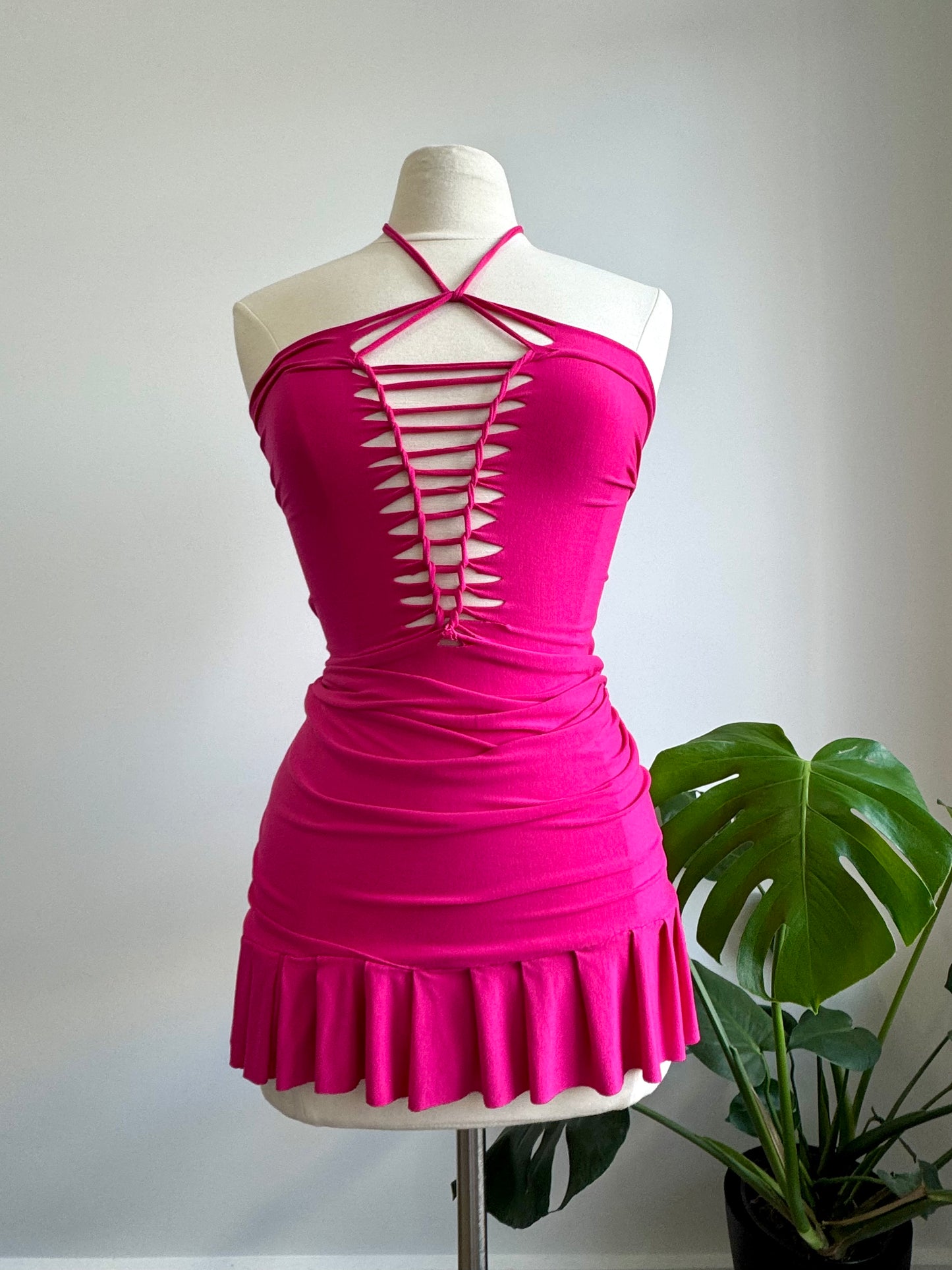 Pink Mini Dress